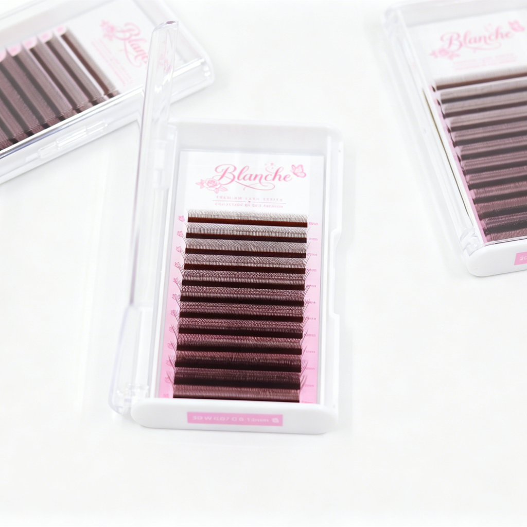 W 3D 0.07 Brun | Premium Lash Series - Collection de cils Premium