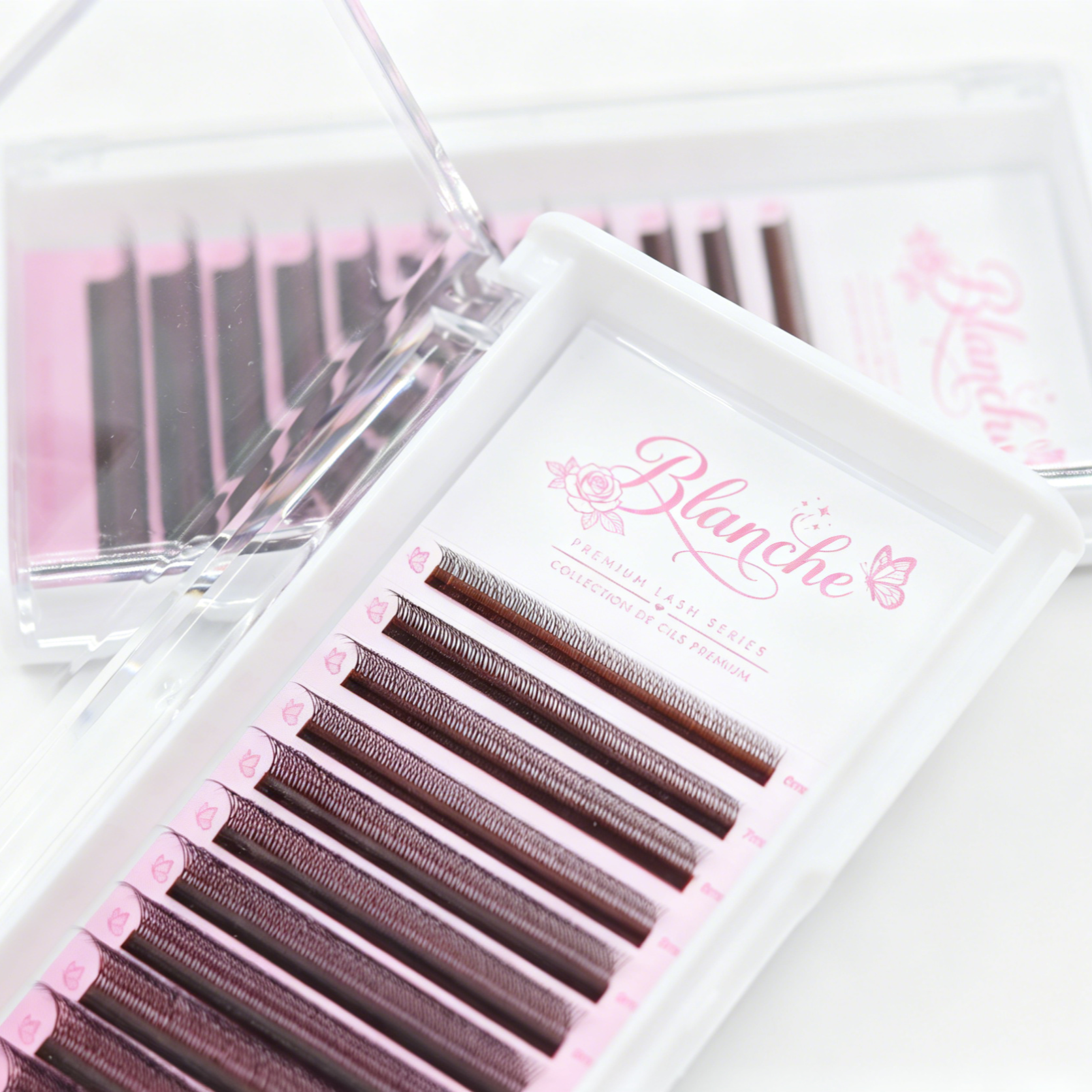 W 3D 0.07 Brun | Premium Lash Series - Collection de cils Premium