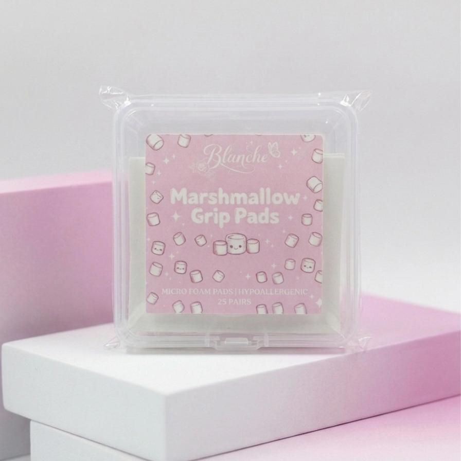 Marshmallow grip pads - Coussinets d'adhérence Moelleux  ( ovale ) 25 paires